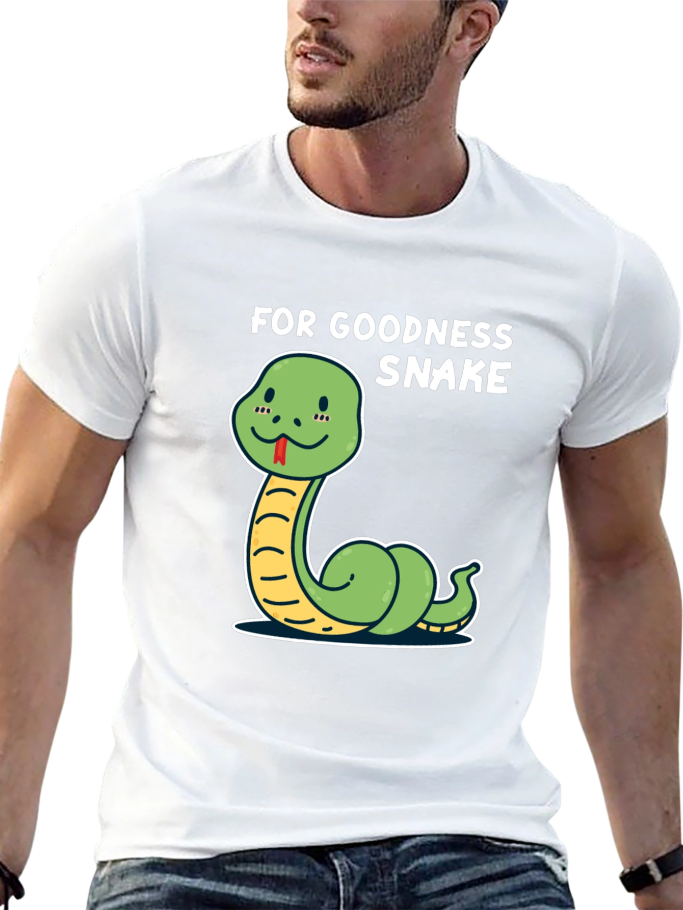 Funny For Goodness Snake Graphic Tee