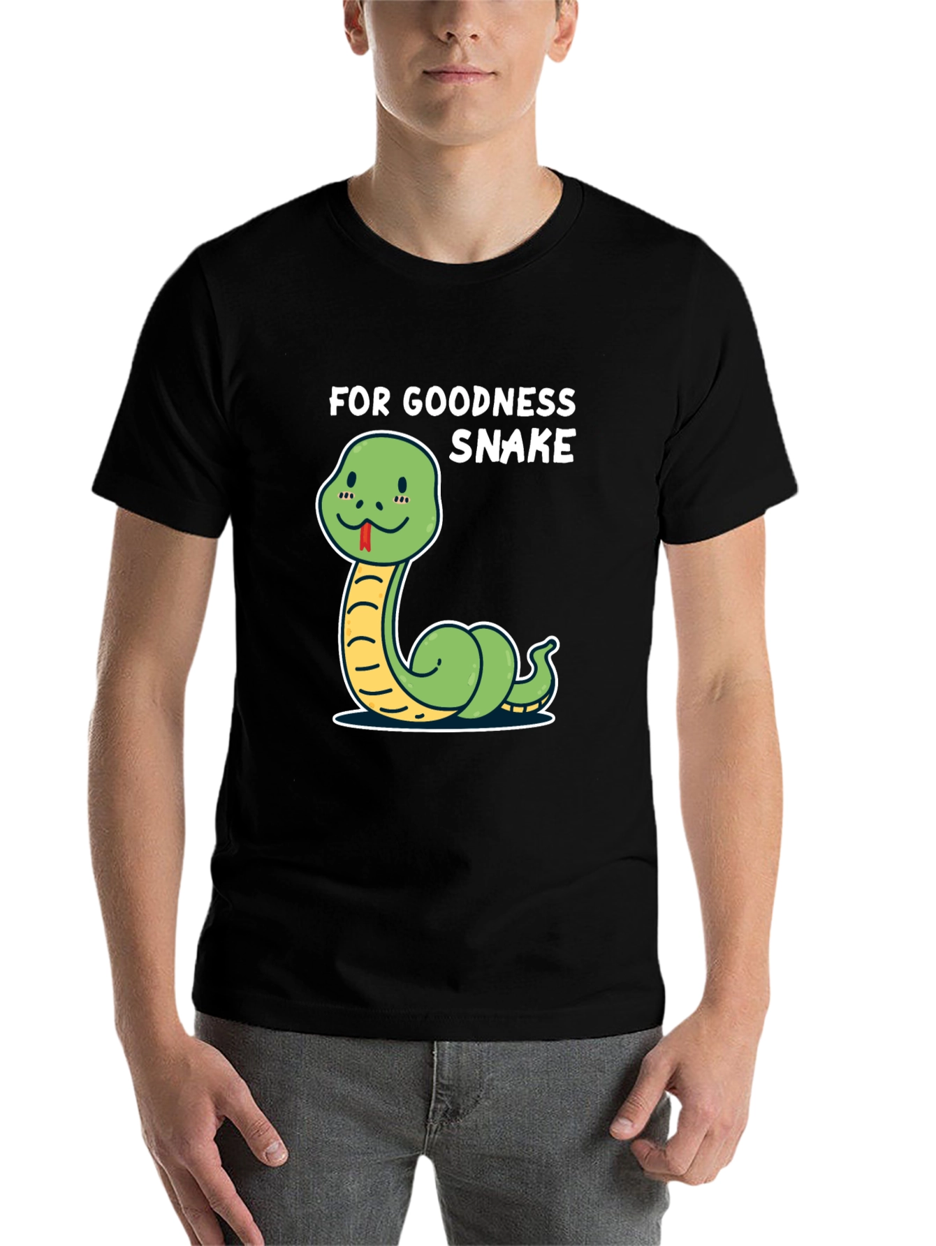 Funny For Goodness Snake Graphic Tee