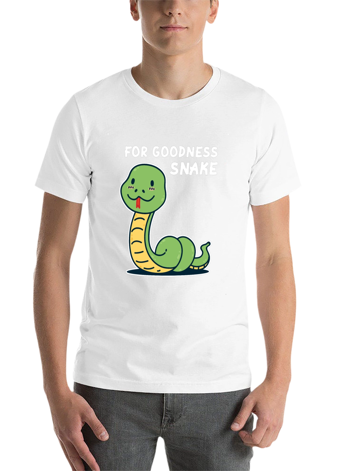 Funny For Goodness Snake Graphic Tee