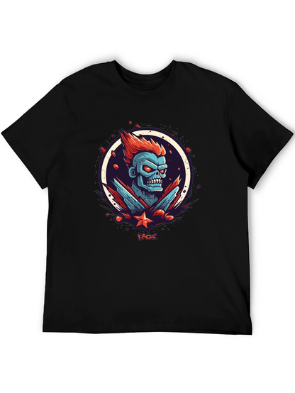 Kaos Graphic Tee - Bold Zombie Design