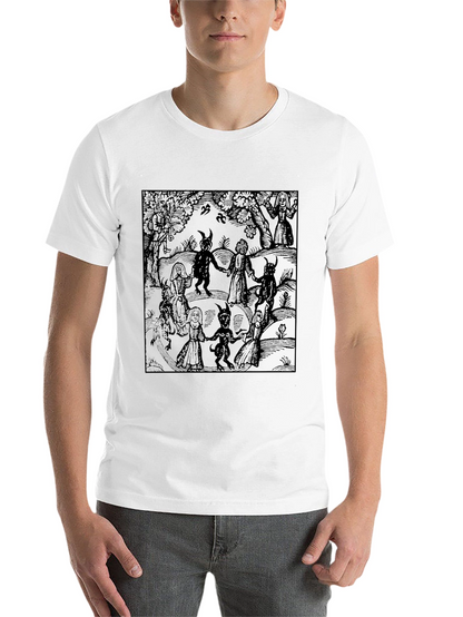 Medieval Devil Dance Graphic T-Shirt