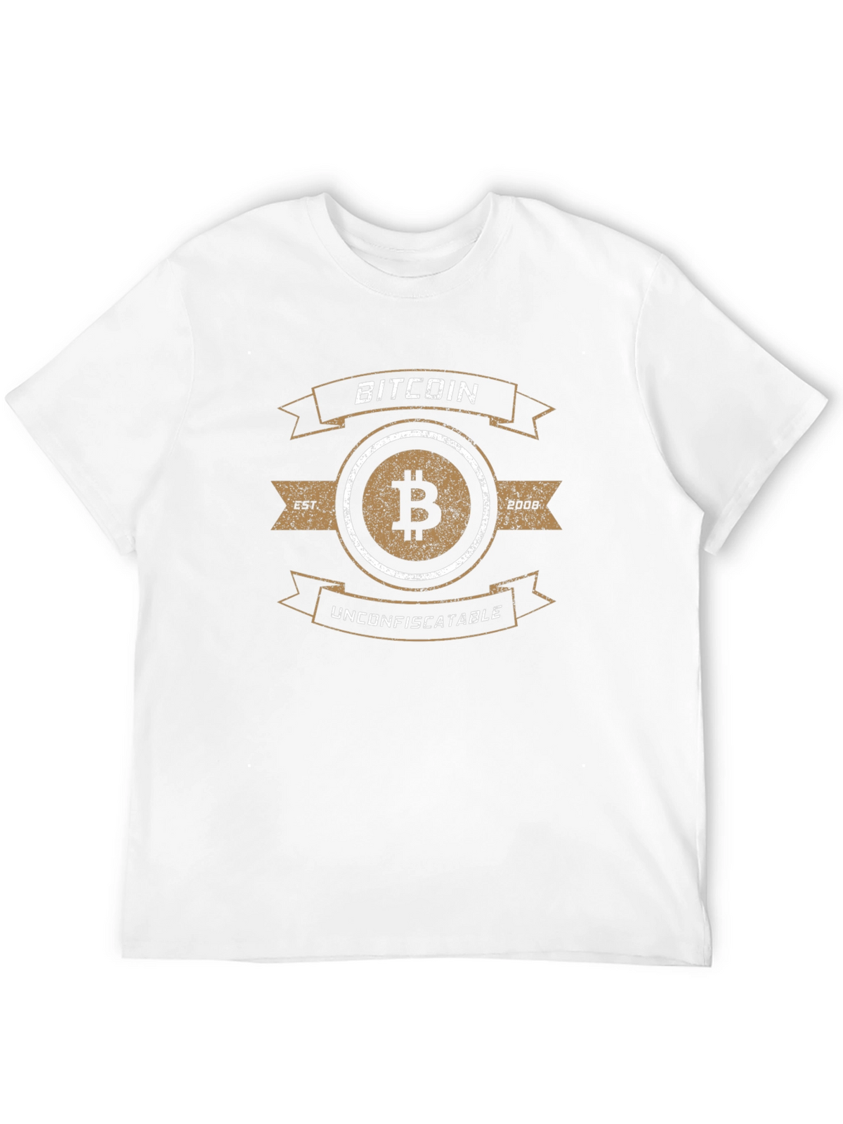 Bitcoin Unconfiscatable Black T-Shirt