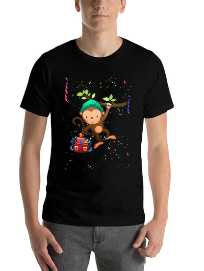 Monkey Graphic T-Shirt