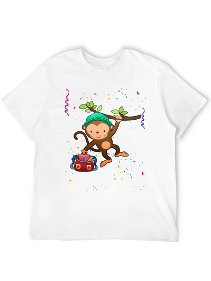 Monkey Graphic T-Shirt