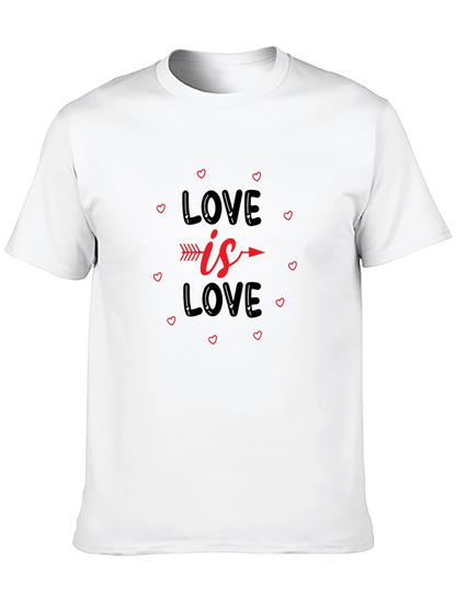 Love is Love T-Shirt - Arrow Heart Design