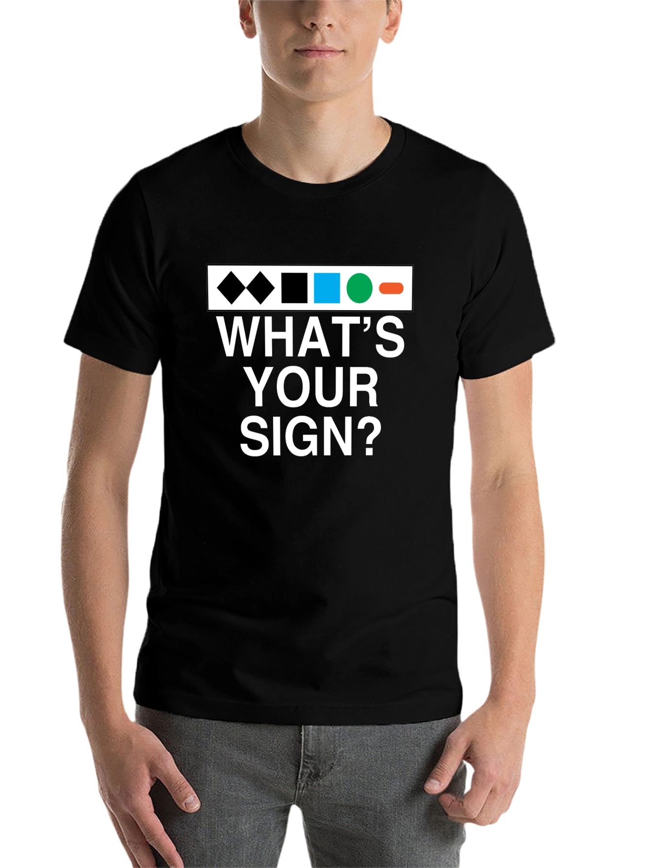 Whats Your Sign T-Shirt - Ski Trail Difficulty