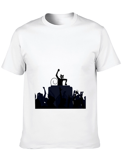Cool Cat DJ Graphic Tee