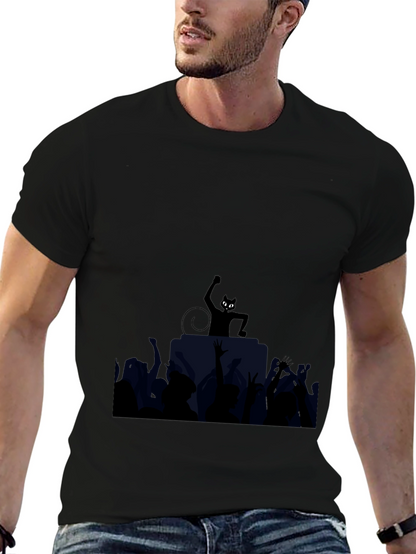 Cool Cat DJ Graphic Tee