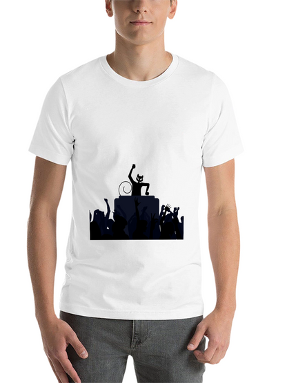 Cool Cat DJ Graphic Tee