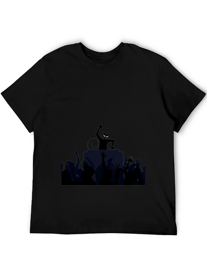Cool Cat DJ Graphic Tee