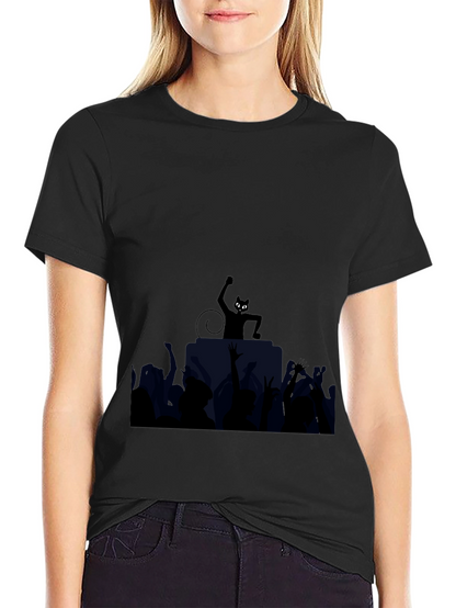 Cool Cat DJ Graphic Tee