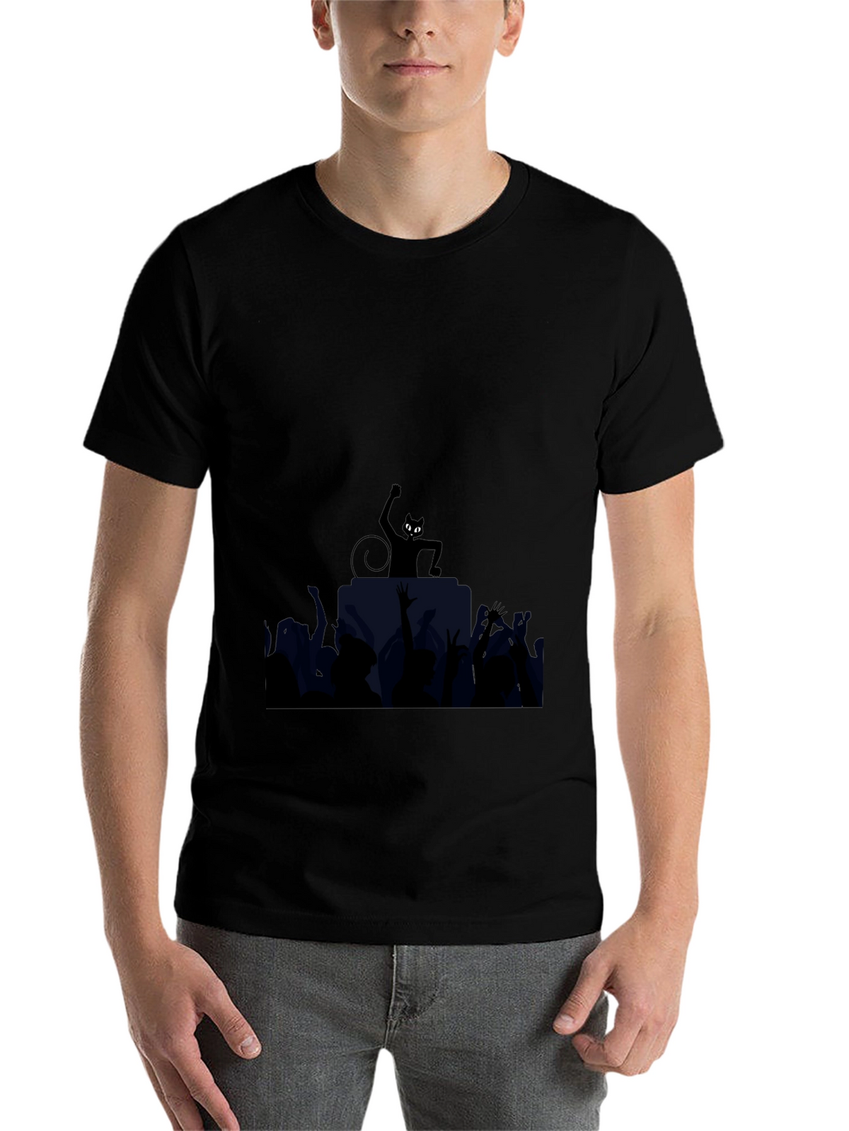Cool Cat DJ Graphic Tee