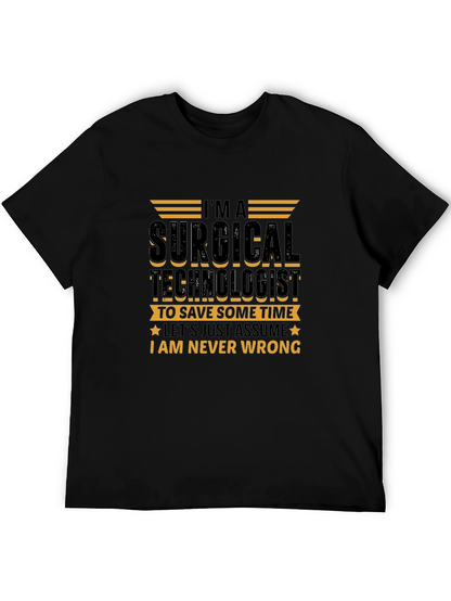 Surgical Technologist Black T-Shirt