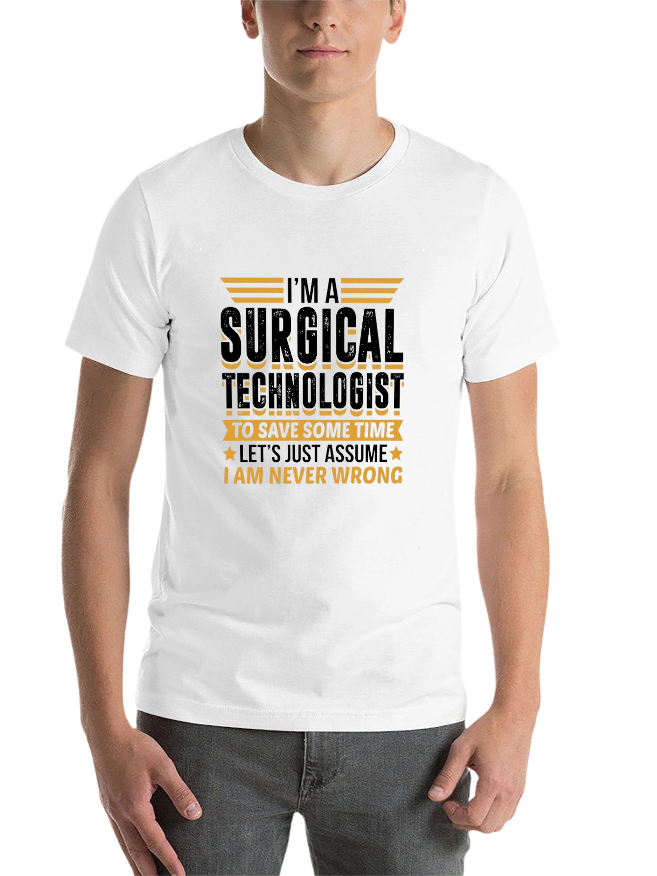 Surgical Technologist Black T-Shirt