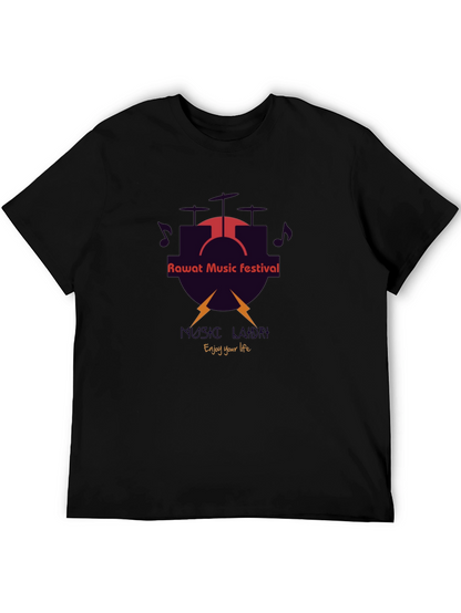 Rawat Music Festival Black T-Shirt