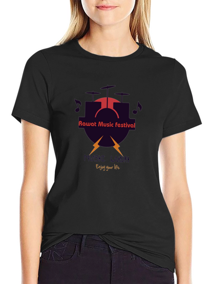 Rawat Music Festival Black T-Shirt