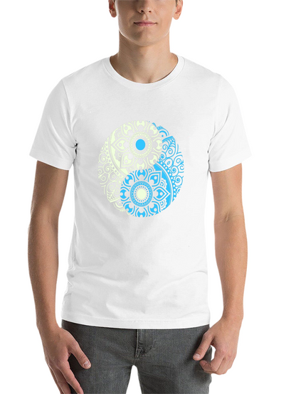 Yin Yang Mandala Graphic T-Shirt - Relaxed Fit