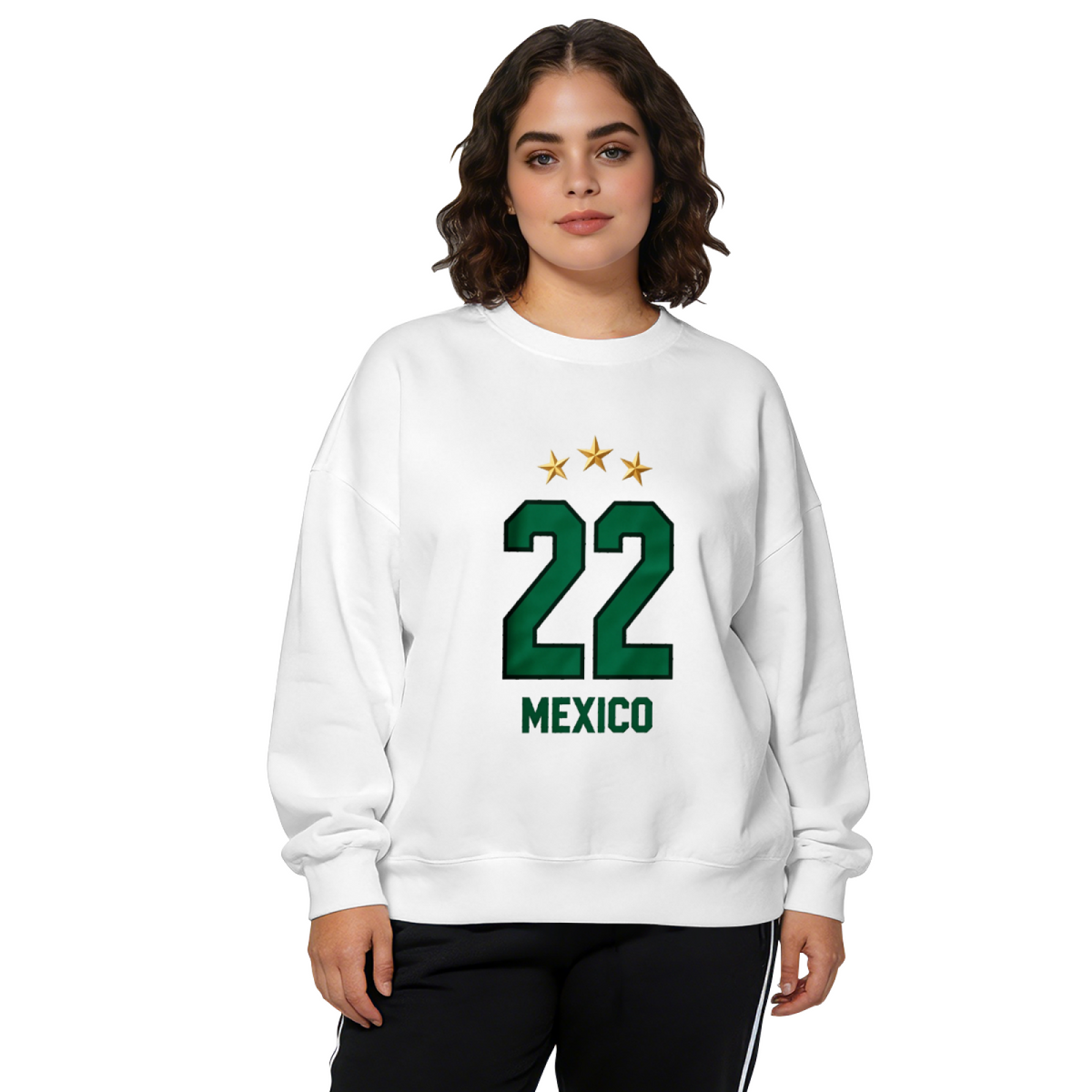 Mexico 22 National Team Inspired Crewneck Sweatshirt