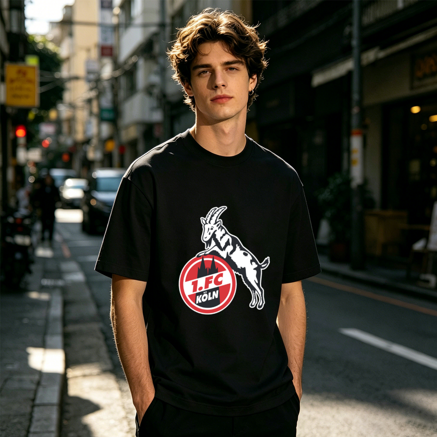Men's Retro Western Cowboy Desert Outdoor Vintage Print Tee