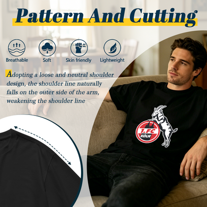 Men's Retro Western Cowboy Desert Outdoor Vintage Print Tee