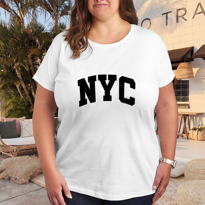 Classic Varsity NYC New York City Retro College Style Graphic Tee