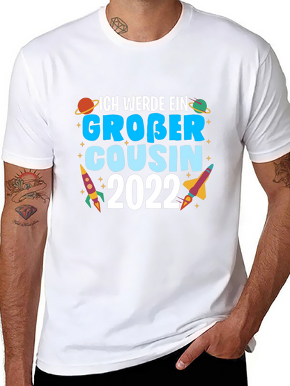 Ich Werde Ein Gro?er Cousin 2022 Black T-Shirt