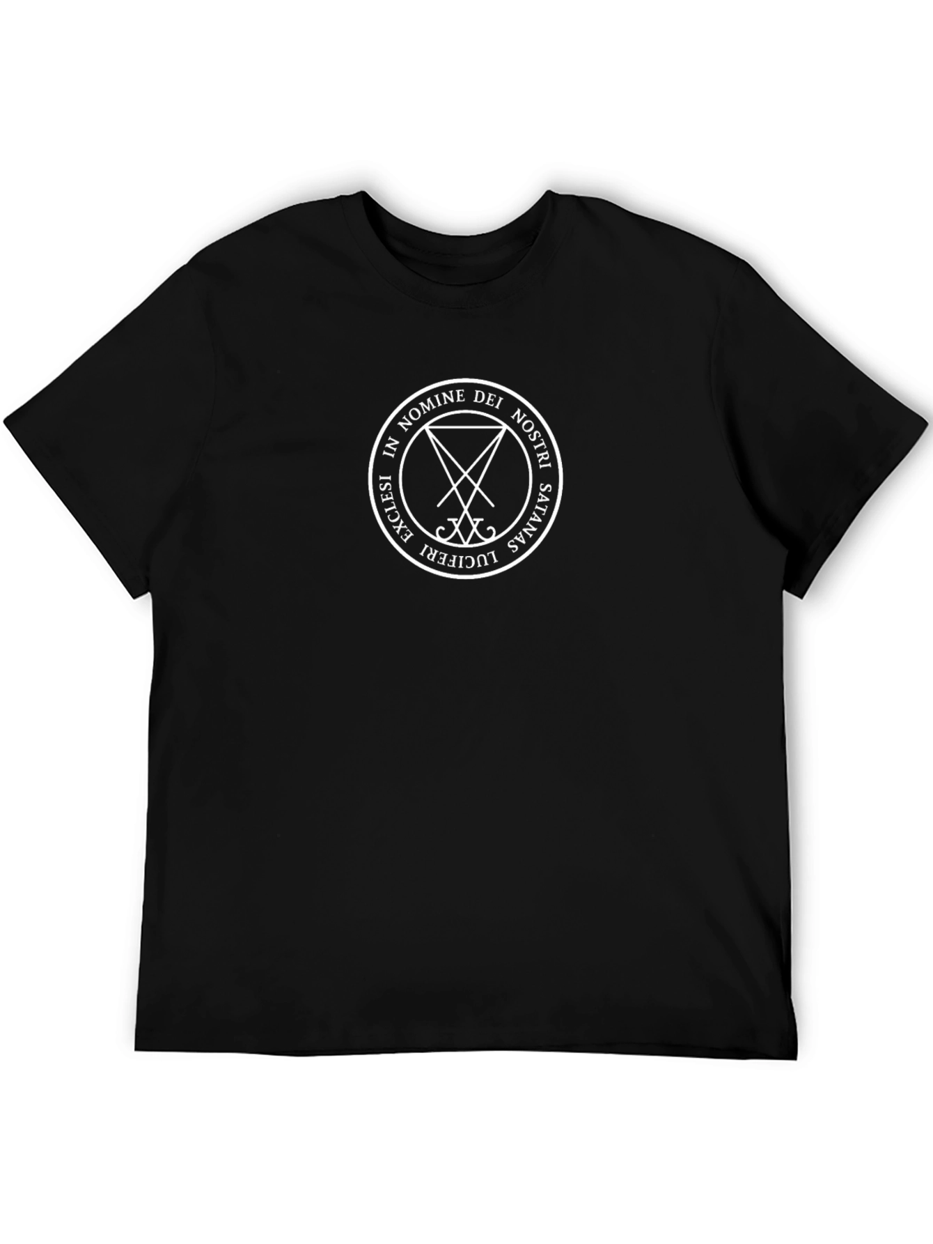 Satanic Symbol T-Shirt - In Nomine Dei Nostri Satanas