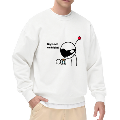 Classic Bold COACH Text Minimalist Crewneck Sweatshirt