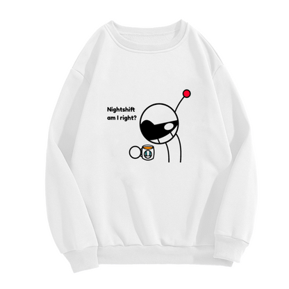 Classic Bold COACH Text Minimalist Crewneck Sweatshirt