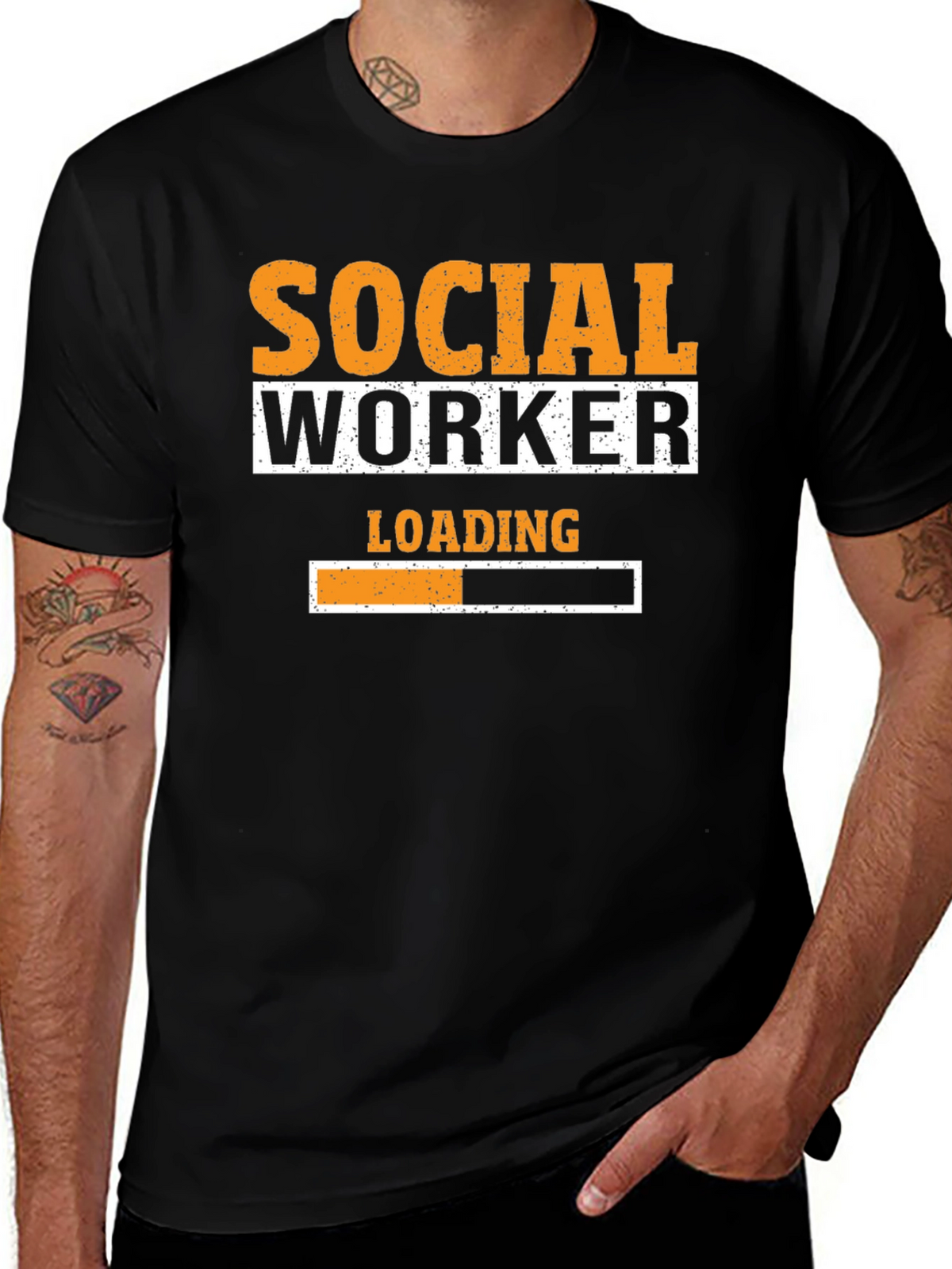 Social Worker Loading T-Shirt