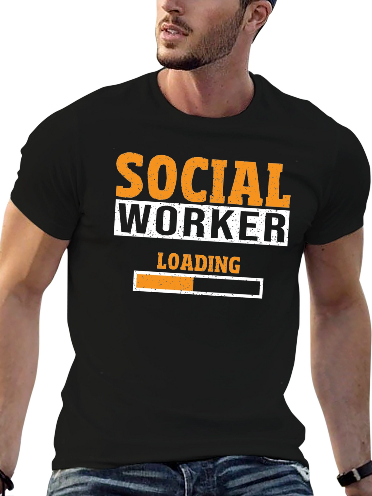 Social Worker Loading T-Shirt