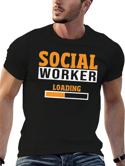 Social Worker Loading T-Shirt