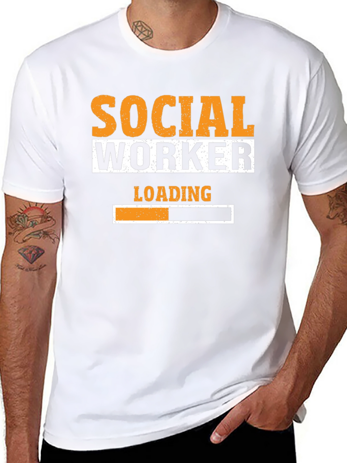 Social Worker Loading T-Shirt