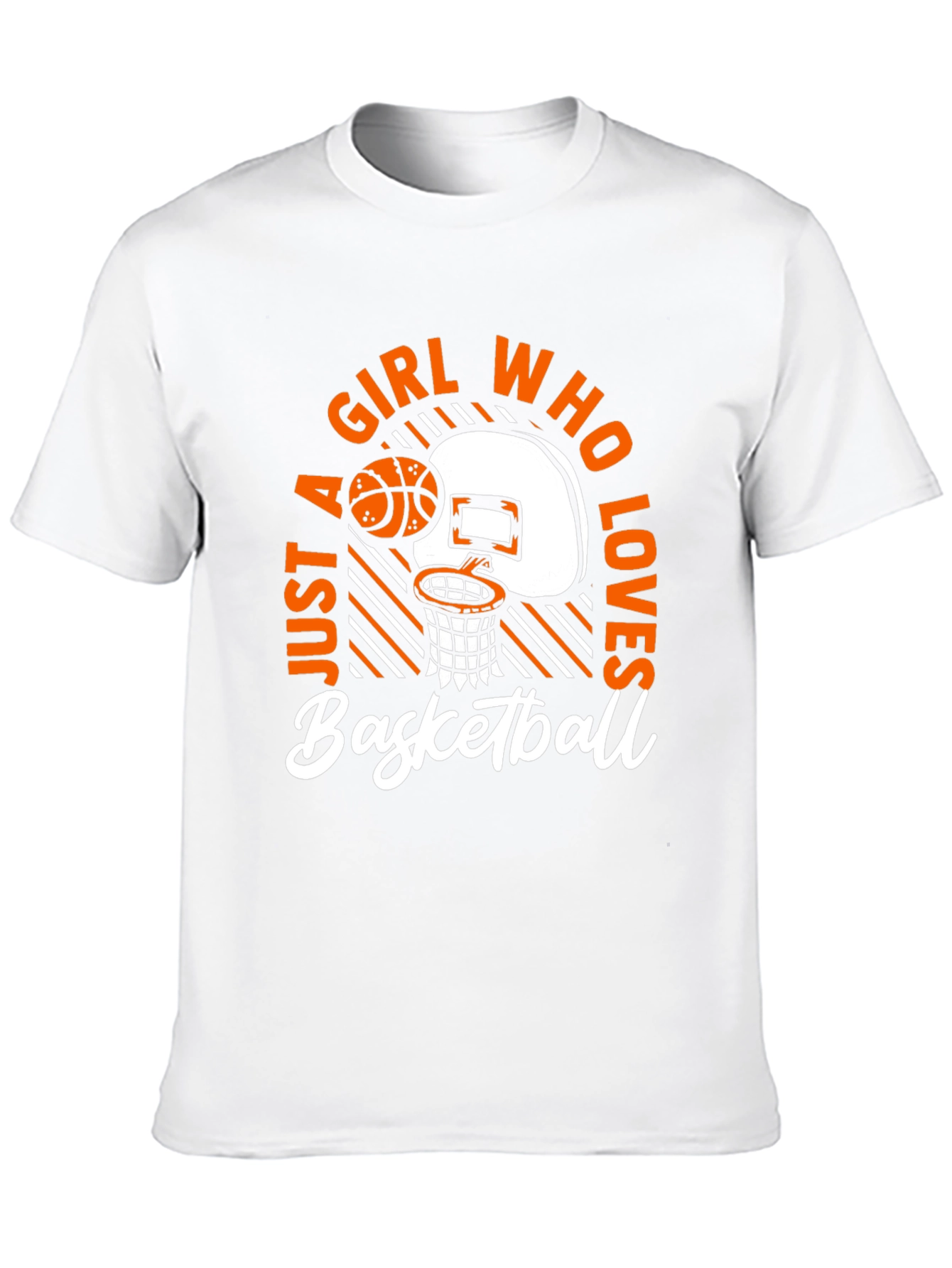 Girl Who Loves Basketball T-Shirt