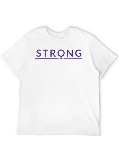 Strong Feminist T-Shirt - Purple Design
