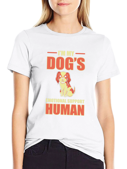 Dogs Emotional Support Human T-Shirt