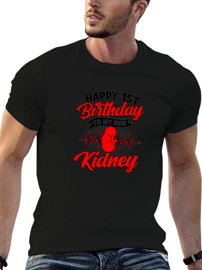 Happy 1st Birthday Kidney T-Shirt