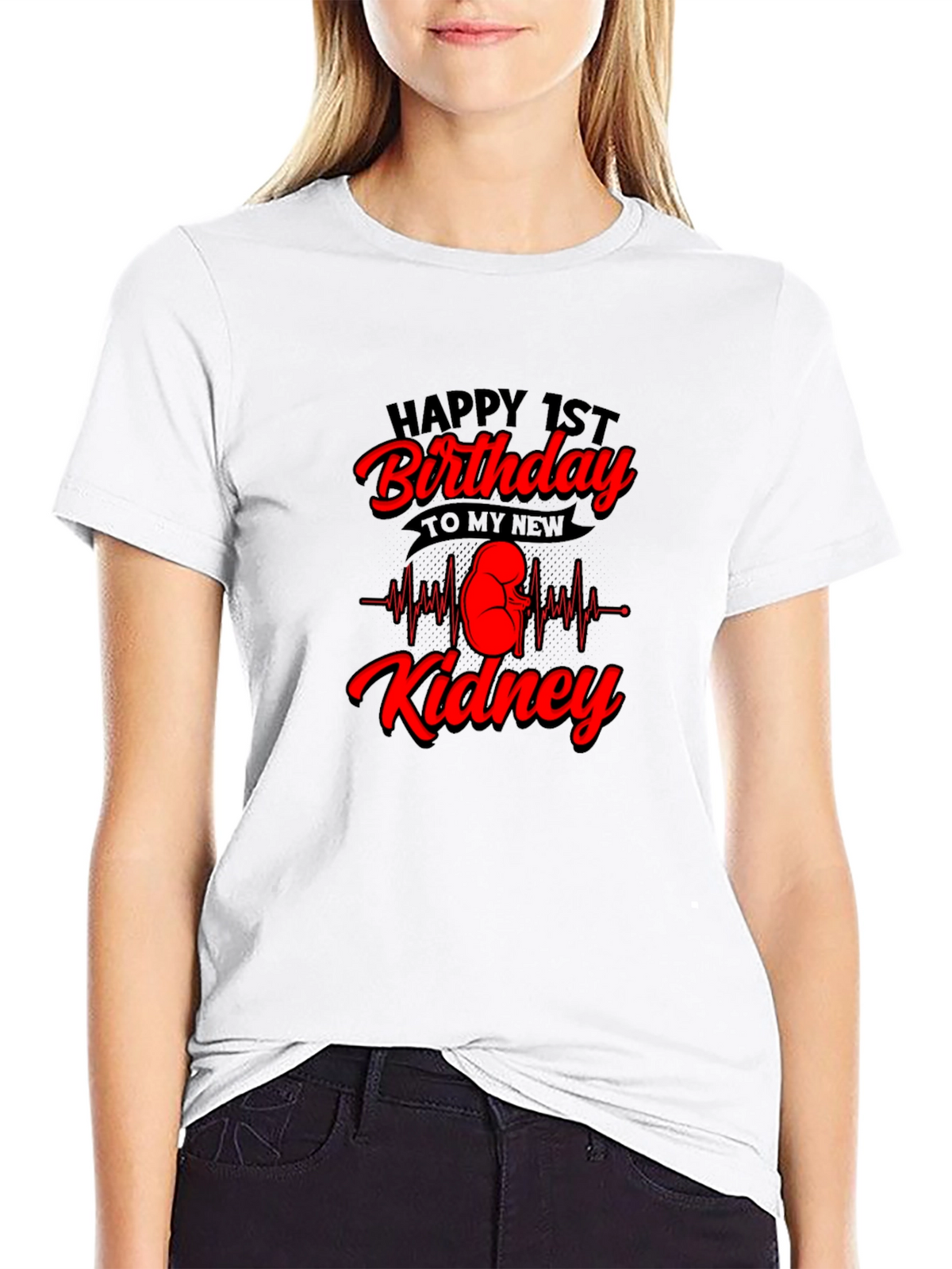 Happy 1st Birthday Kidney T-Shirt