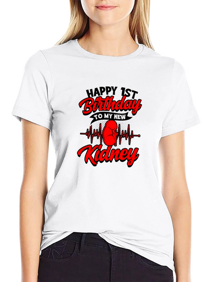 Happy 1st Birthday Kidney T-Shirt