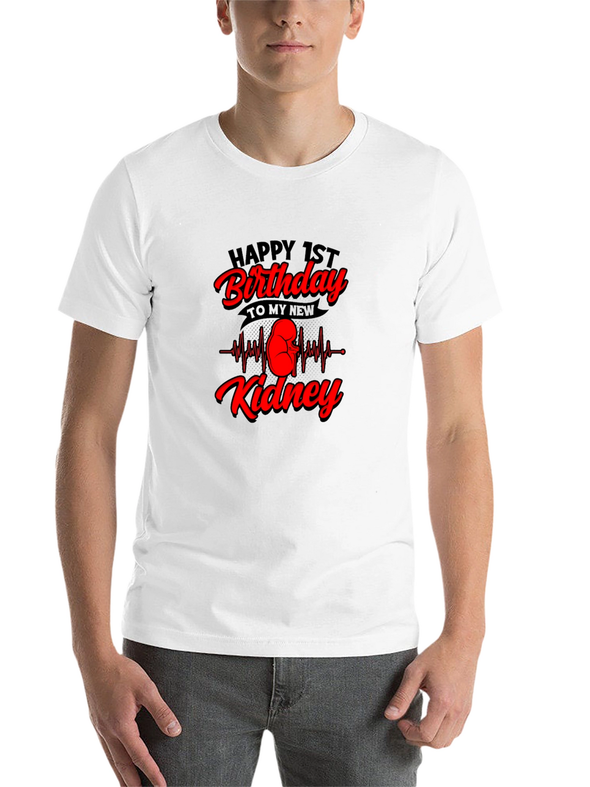 Happy 1st Birthday Kidney T-Shirt