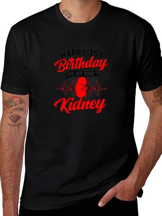 Happy 1st Birthday Kidney T-Shirt