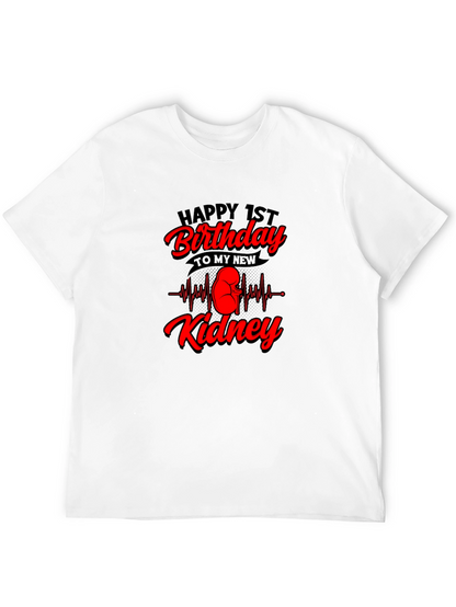 Happy 1st Birthday Kidney T-Shirt