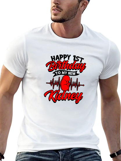 Happy 1st Birthday Kidney T-Shirt