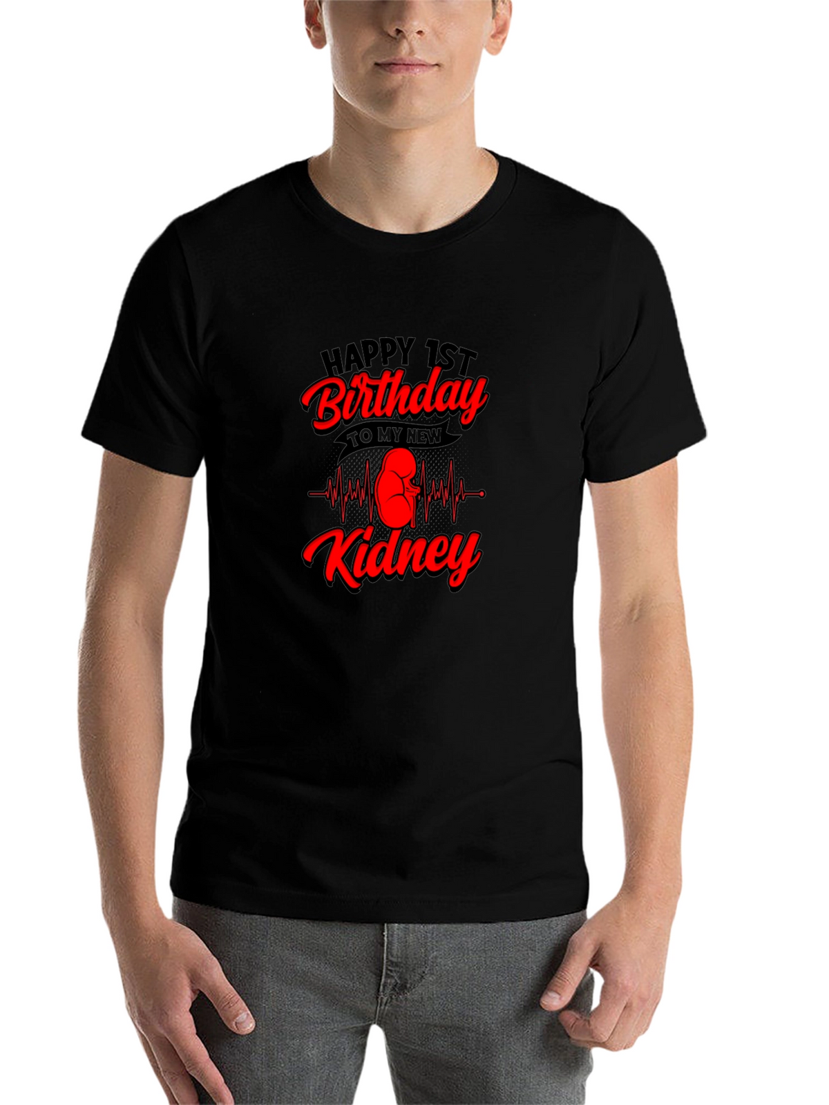 Happy 1st Birthday Kidney T-Shirt