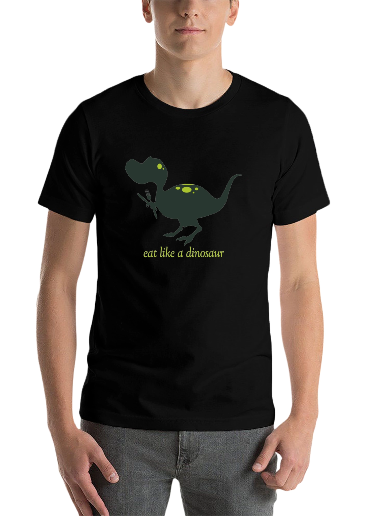 Eat Like a Dinosaur Graphic Tee