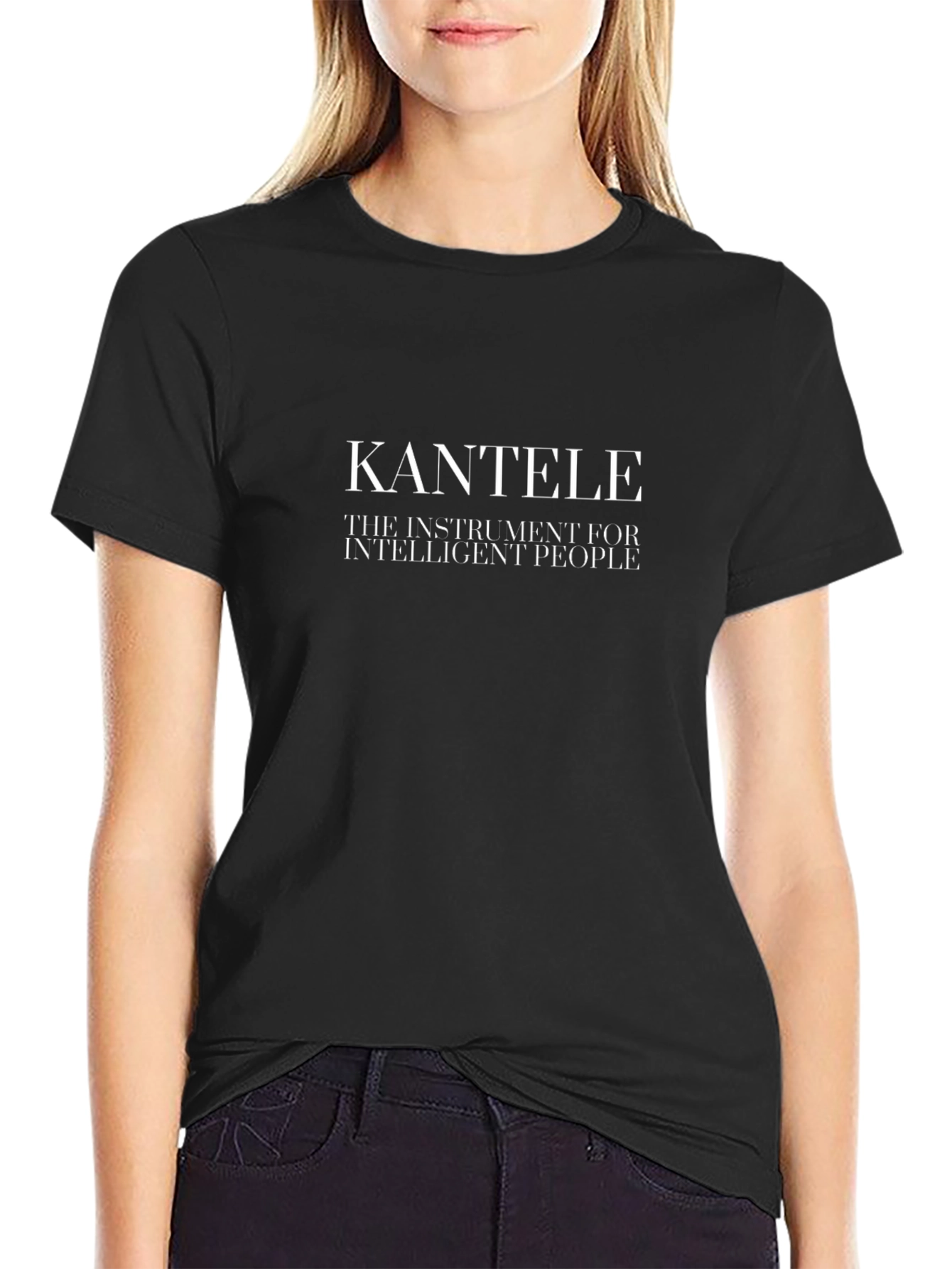 Kantele T-Shirt: The Instrument for Intelligent People