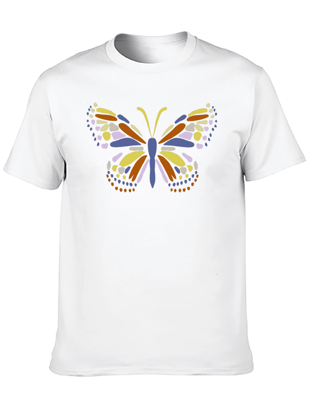 Butterfly Graphic Black T-Shirt