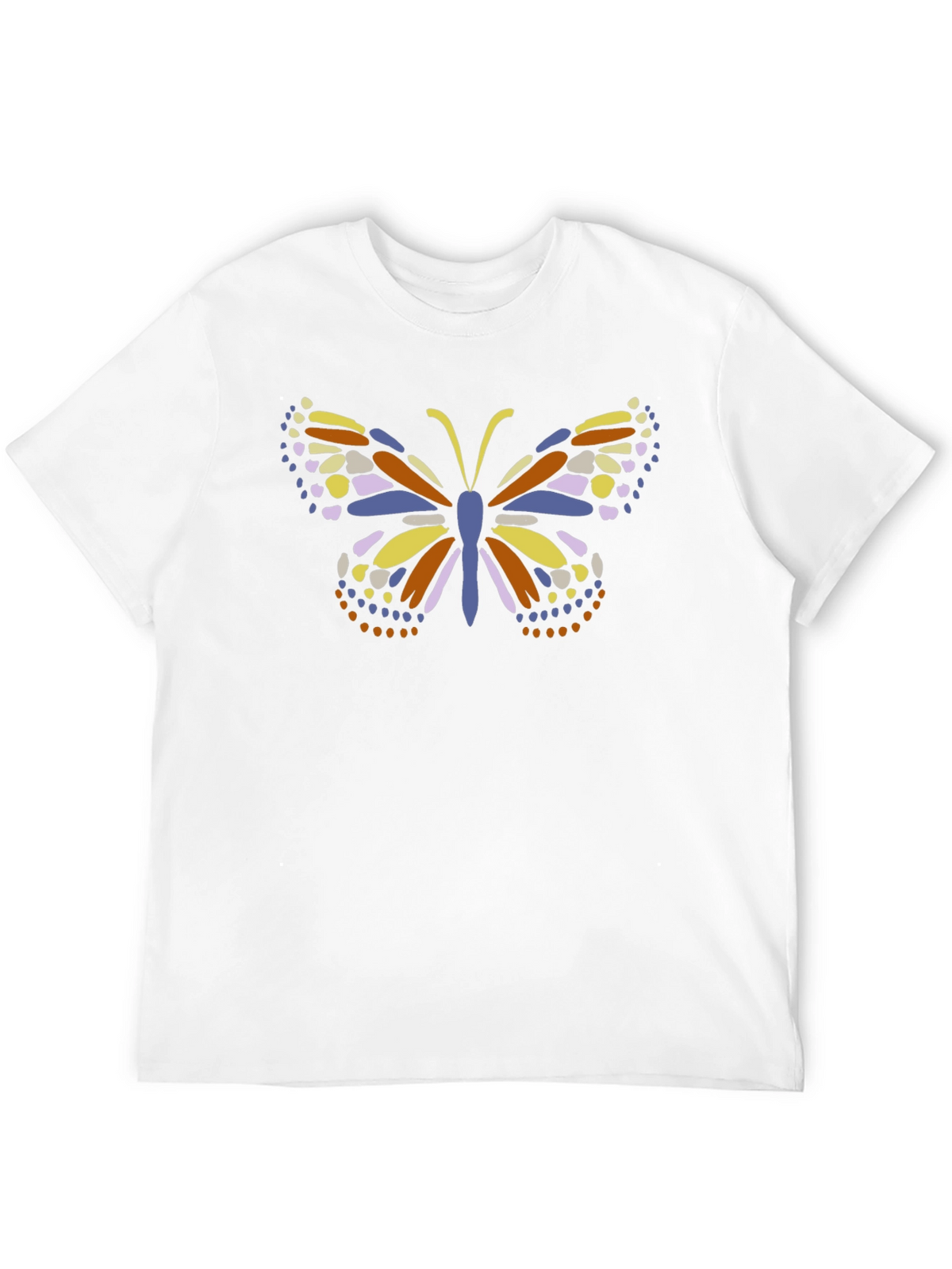 Butterfly Graphic Black T-Shirt
