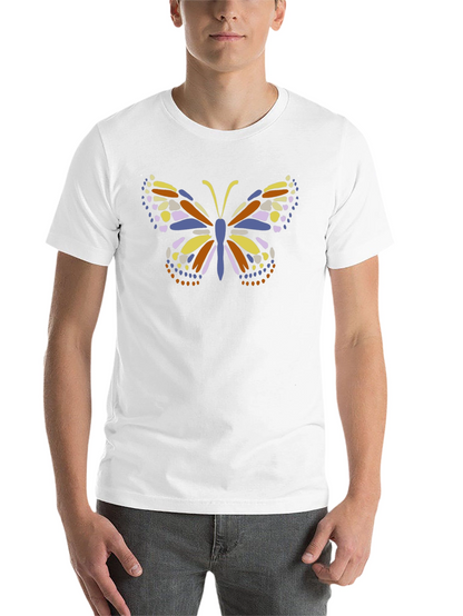Butterfly Graphic Black T-Shirt