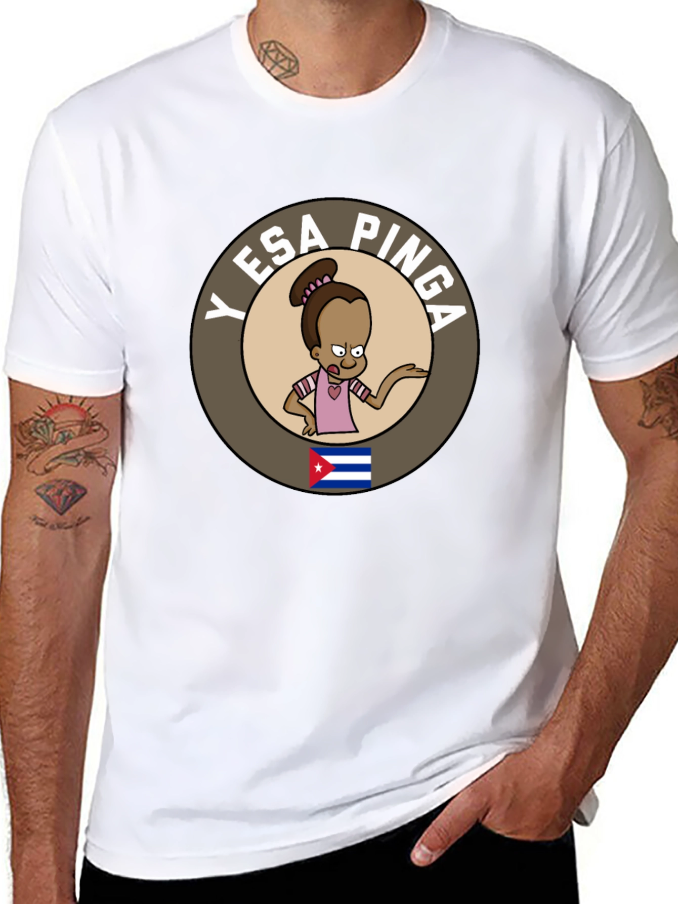 Cartoon Character Graphic Tee